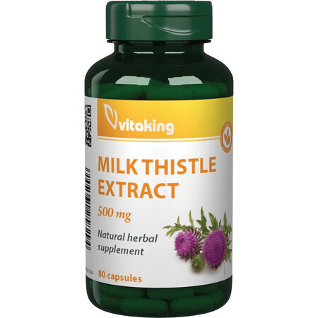 Vitaking Mariadistel extract 500mg 80 capsules