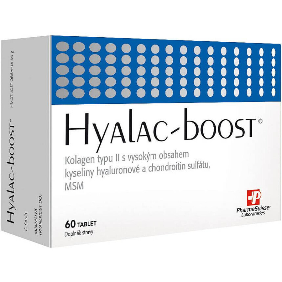 PharmaSuisse Hyalac-boost 60 comprimés