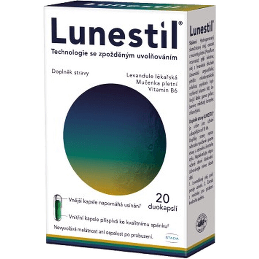 Lunestil voedingssupplement 20 capsules