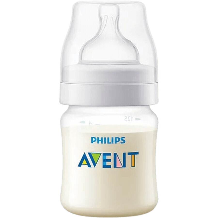 Philips Avent anti-koliekfles 0+m, 125 ml