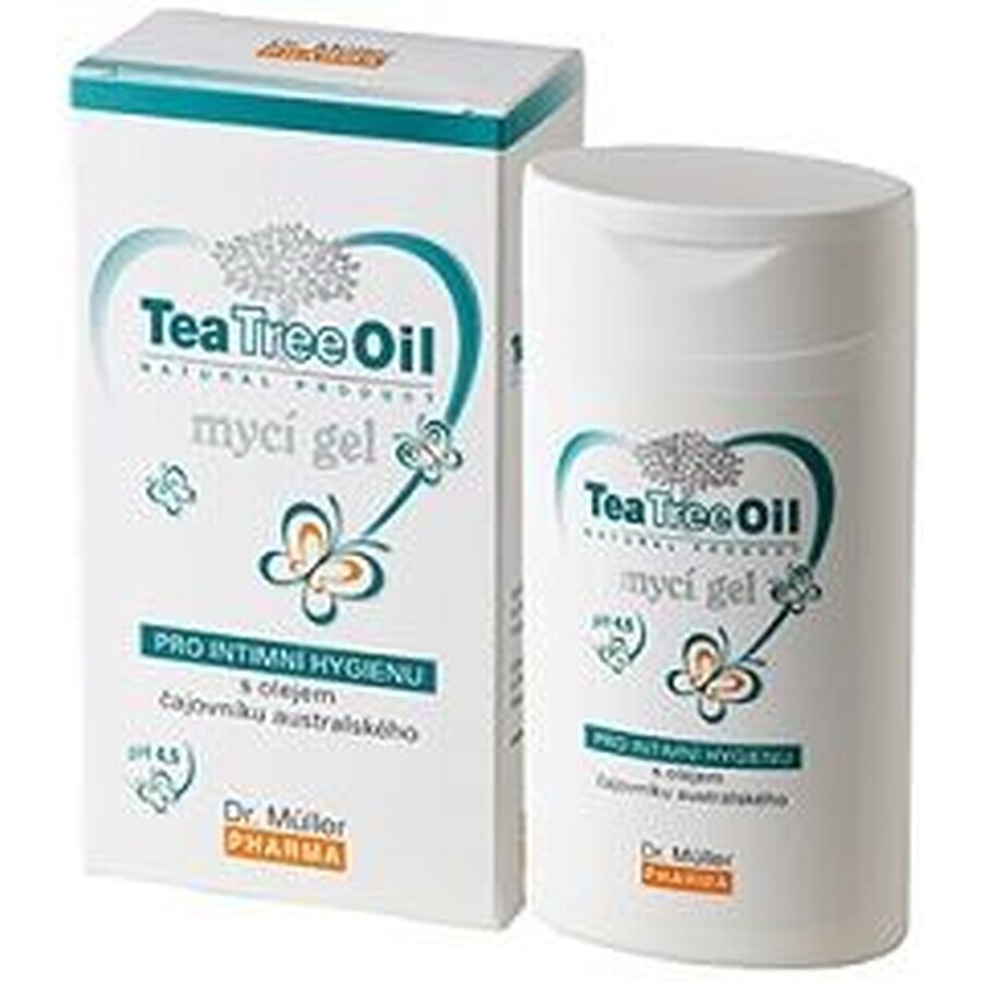 Dr.Muller Tea Tree Olie Wasgel voor intieme hygiëne 200 ml