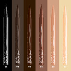 NYX Professional Makeup Epic Ink Liner, waterproof eyeliner - Melkchocolade