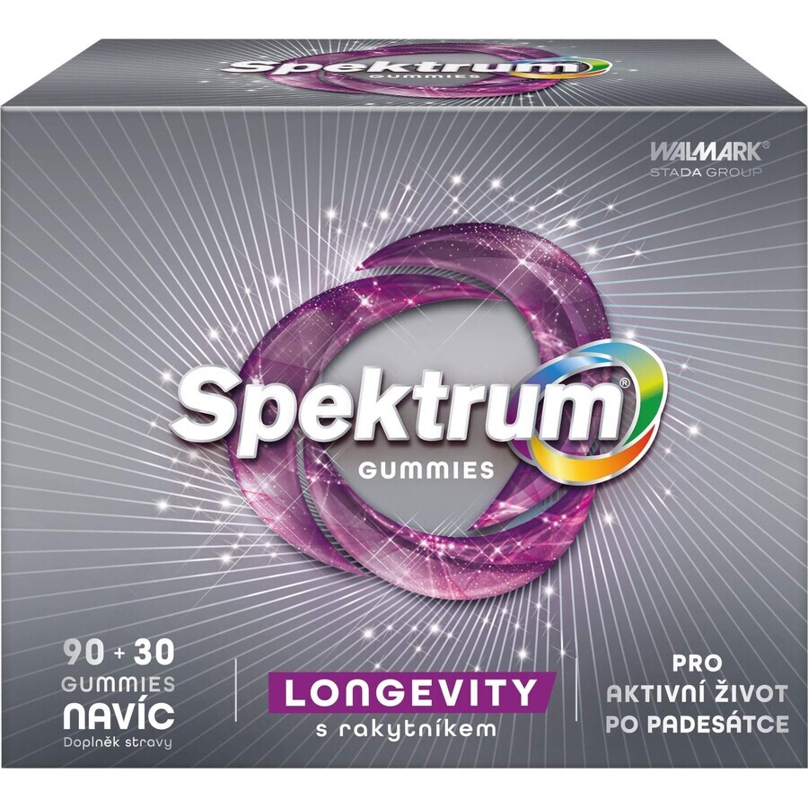 Spectrum Gummies Longe 120 tabletten