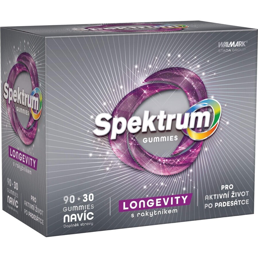 Spectrum Gummies Longe 120 tabletten