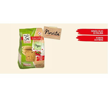 Biscuits végétaliens aux fruits rouges, 250 g, 8521, Nutri Free