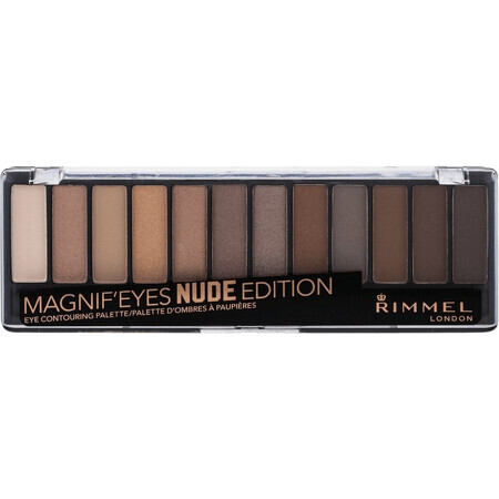 Rimmel Magnif Eyes Eyeshadow Palette Oogschaduw 001 Nude Edition 14,2 g