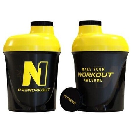 Nutrend Shaker zwart N1 300 ml