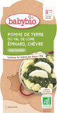 Babybio Potatoes with spinach, parsnip and goat cheese 2 x 200 g