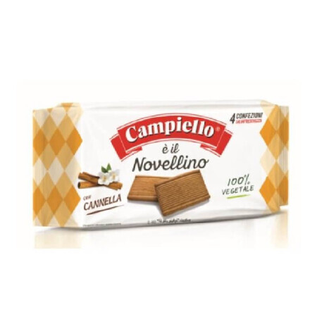 Biscuiti vegani cu scortisoara, 400 g, Campiello