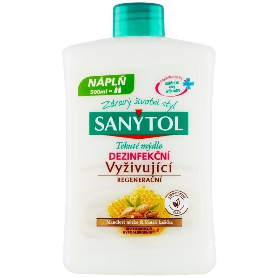 Sanytol Desinfecterende Voedende Desinfecterende Zeep - navulpatroon 500 ml