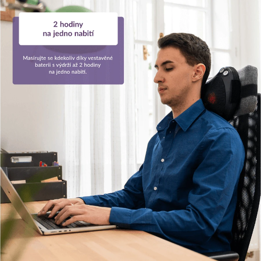 TrueLife RelaxBack B3 Charge, massagekussen