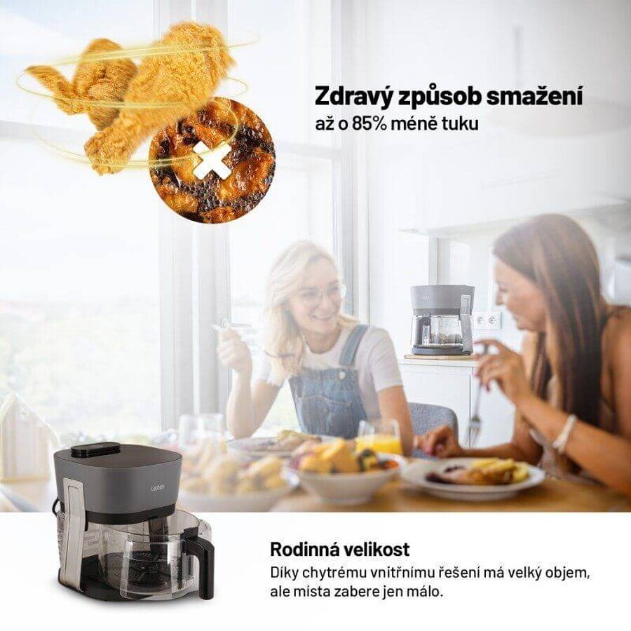 Lauben Glass&SteamAir® 4500BG deep fryer