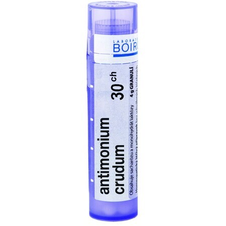 Boiron Antimonium Crudum CH30 korrel 4 g