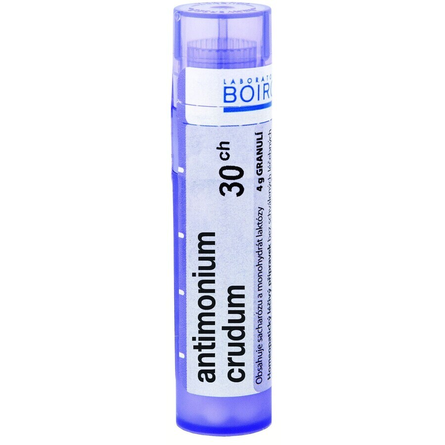 Boiron Antimonium Crudum CH30 korrel 4 g