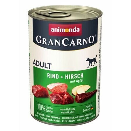 Animonda Rundvlees + wild + appel in blik 400 g