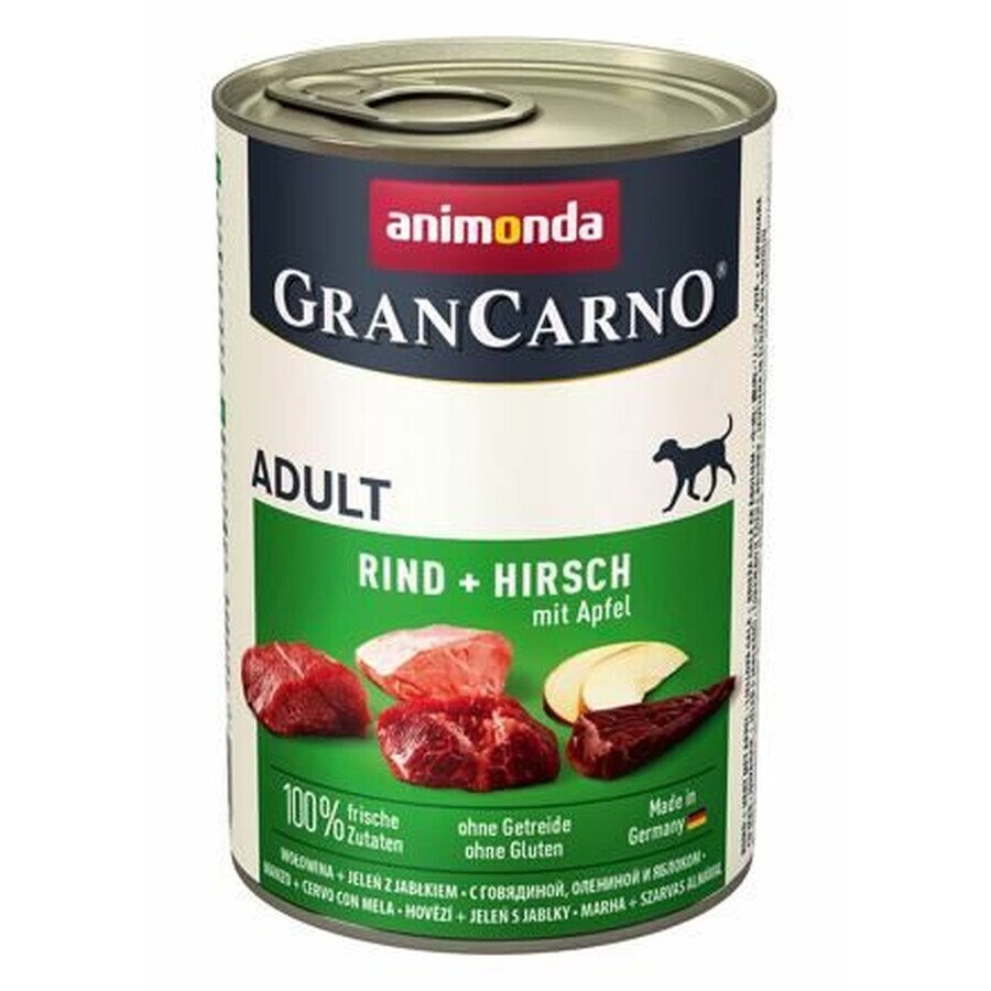 Animonda Rundvlees + wild + appel in blik 400 g