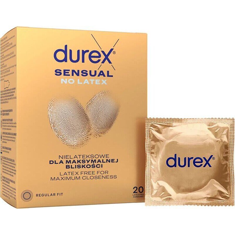 Durex Sensual latex-free condom 20 pcs