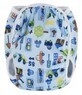 T-Tomi Zwemkleding met luier, machine blauw, maat S 5 - 8 kg