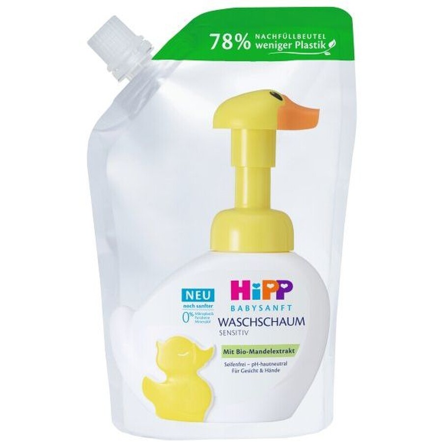 HiPP Babysanft Wasschuim - navulpatroon 250 ml