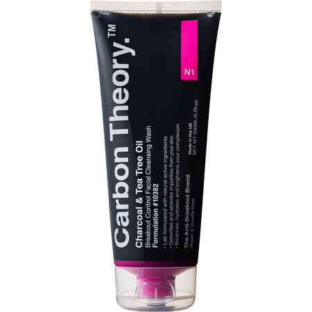 Carbon Theory Gel nettoyant pour le visage 200 ml