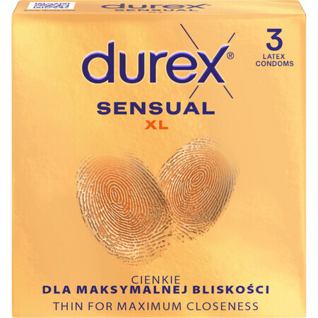 Durex Sensual XL 3 stuks