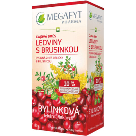 Megafyt Kruidenapotheek Nier met Cranberry Thee Mengsel, 20 x 1,5 g