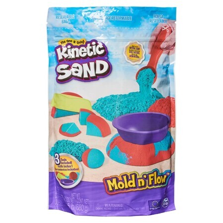 Kinetisch Zand Speelset Mold N' Fold, + 3 jaar, Kinetisch Zand