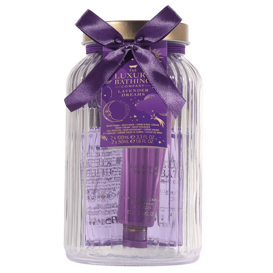 Geschenkset Silent Night Lavender, De luxe badset