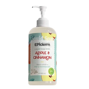 Liquid soap with apple and cinnamon scent, 500 ml, Epiderm