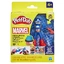 Capitán América Marvel figura de acción flexible con accesorios, 10 cn, +4 años, Play Doh