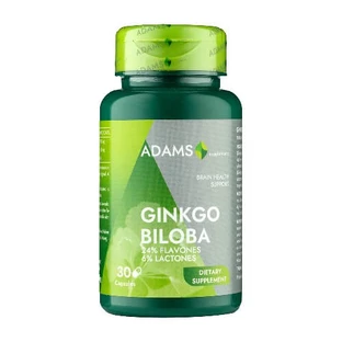 Ginkgo biloba, 30 capsules, Adams Supplementen