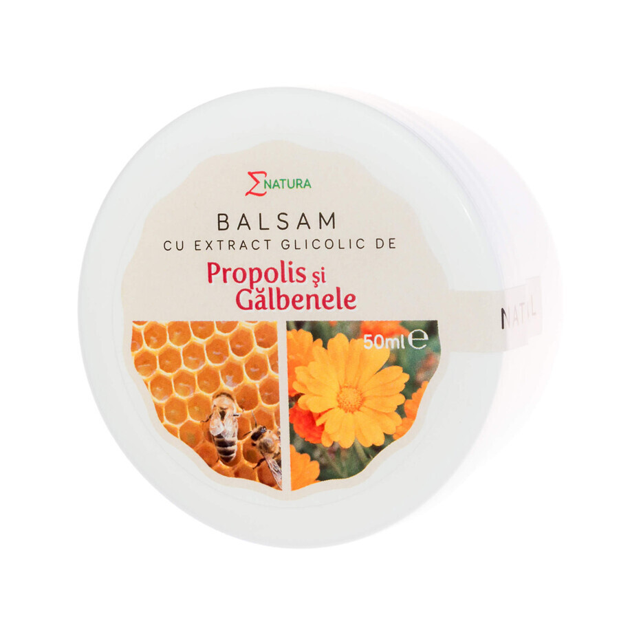 Balsem met propolis en glycolisch goudsbloemextract, 50 ml, Enatura