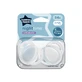 Night Time orthodontische Schnuller, 0-6 Monate, 2 Stück, Weiß, Tommee Tippee