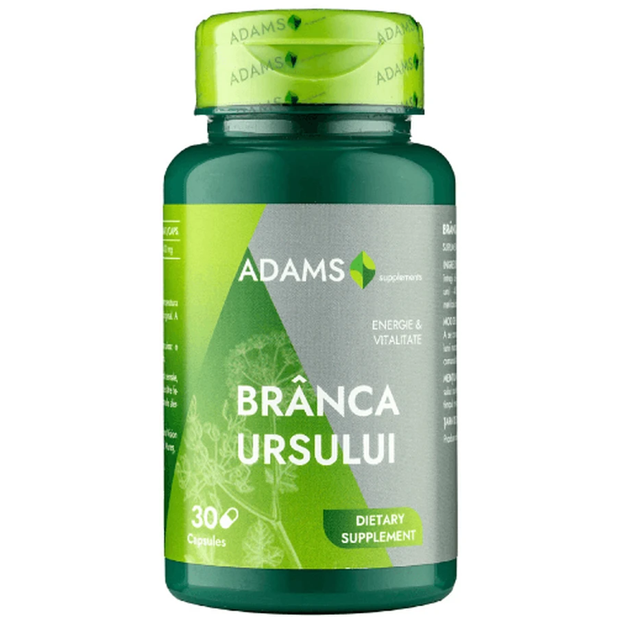 Berenzemelen, 400 mg, 30 capsules, Adams Supplementen