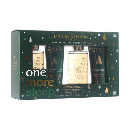 Set Cadou One More Sleep Toasted Praline & Zoete Vanille, Het Luxe Bad