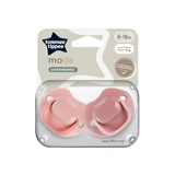 Moda orthodontische Schnuller, 6-18 Monate, 2 Stück, Rosa, Tommee Tippee
