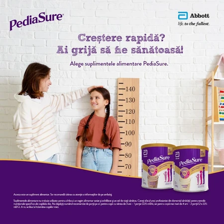 PediaSure met vanillesmaak poeder, 3-10 jaar, 400 g, Abbott