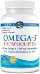 Omega-3 fosfolipiden (eifosfolipiden) 60 capsules, Nordic Naturals