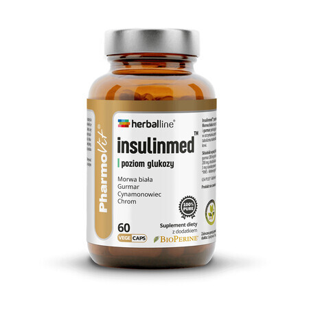 Herballine Insulinmed glucosewaarden 60 capsules