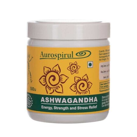 Ashwagandha 500 capsules Aurospirul