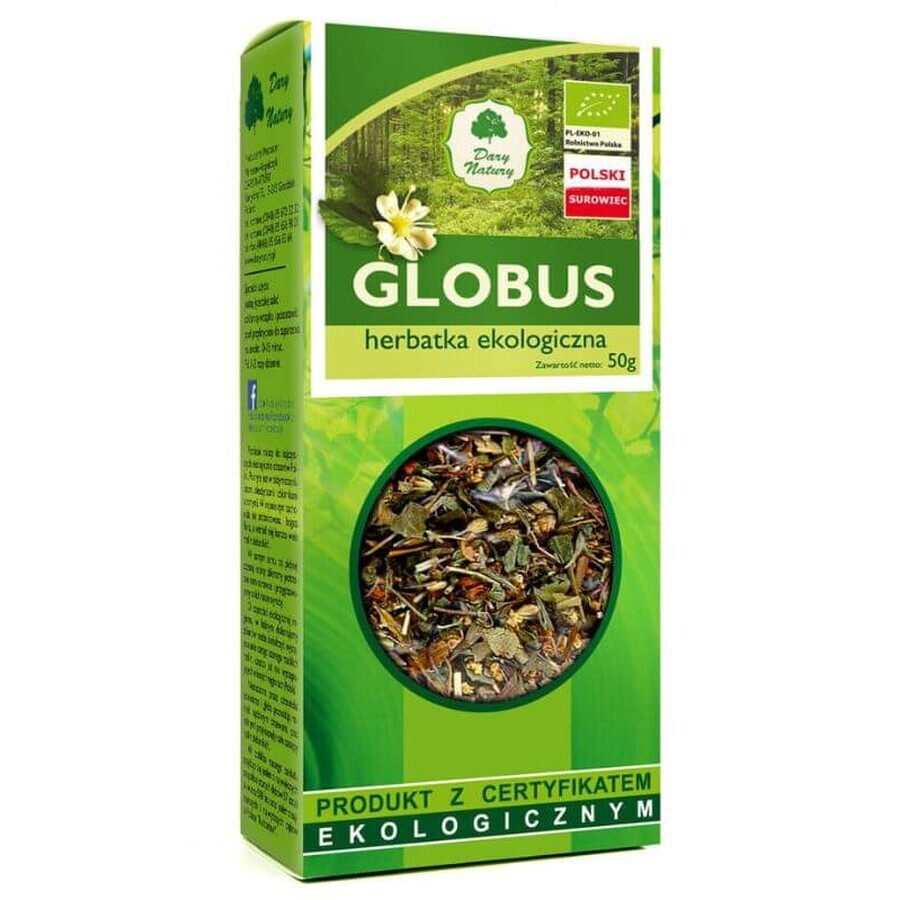 Globus Organic Tea 50g DARY NATURY