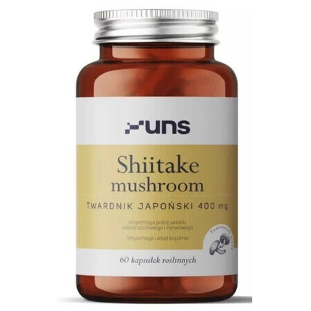 Shiitake paddenstoel (400mg) 60 capsules UNS