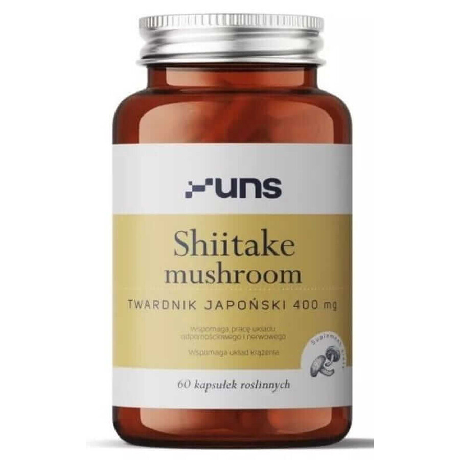 Shiitake paddenstoel (400mg) 60 capsules UNS