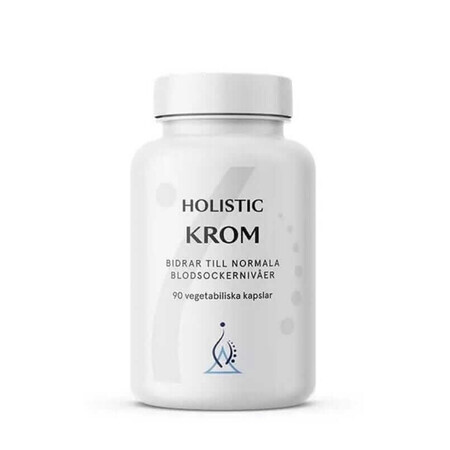 Holistic Krom GTF Chroom Picolinaat 200 μg 90 capsules