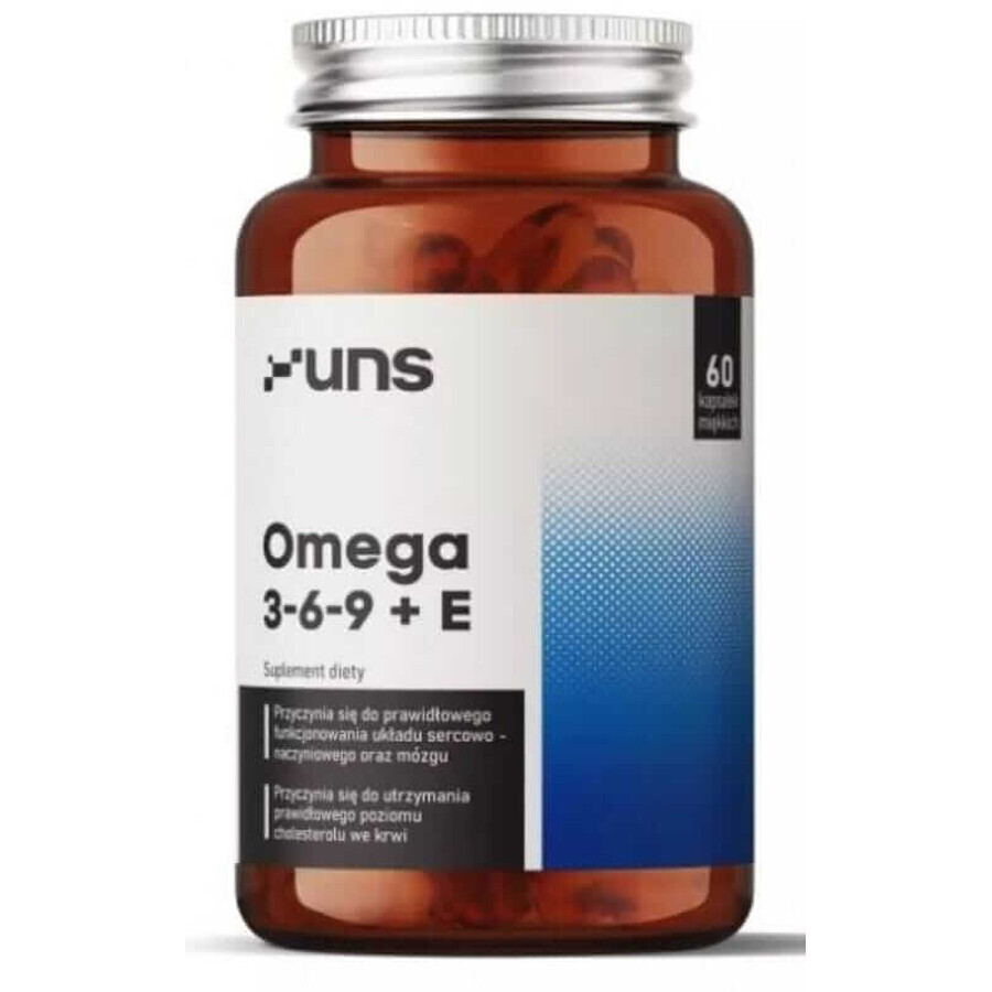 Omega 3-6-9 + E 60 capsules UNS