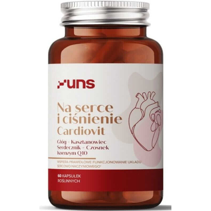 Per il cuore e la pressione sanguigna Cardiovit 60 capsule UNS