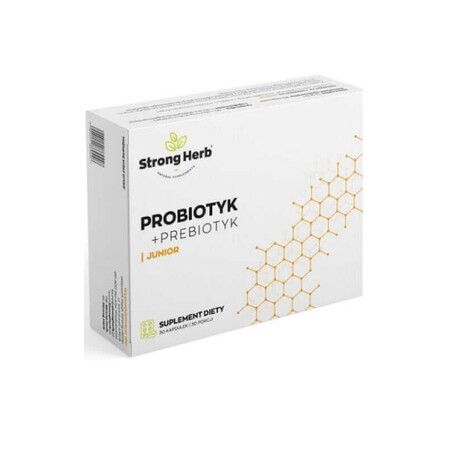 Probiotica + Prebiotica Junior 30 capsules Sterk Kruid