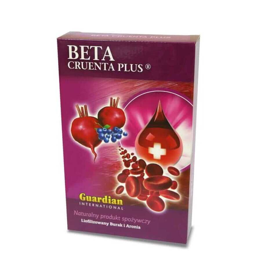 Beta Cruenta Plus - Rode Biet met Chokeberry 1kg, Guardian International