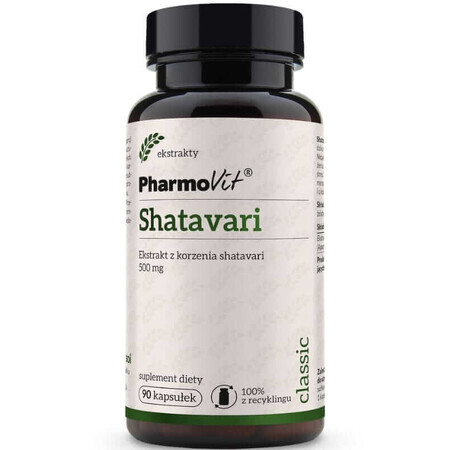 Shatavari-wortelextract 500 mg 90 capsules Pharmovit Classic