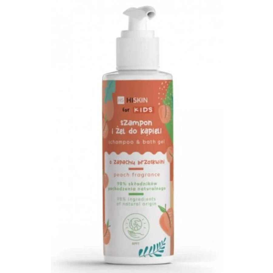 2in1 shampoo and gel for kids - peach 280ml HiSkin